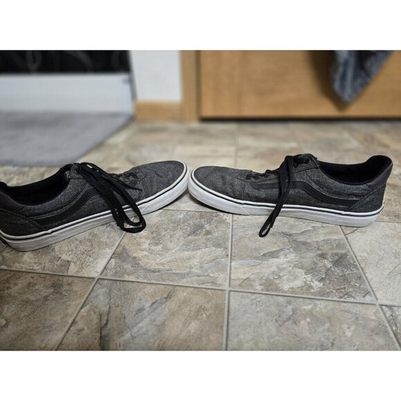 VANS Deluxe Comfort Old Skool Herringbone Sneakers Skae Shoes Size 13 - Picture 3 of 8